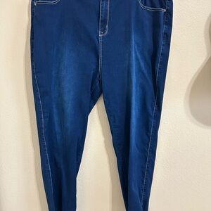 Avenue Women's Blue Jeans